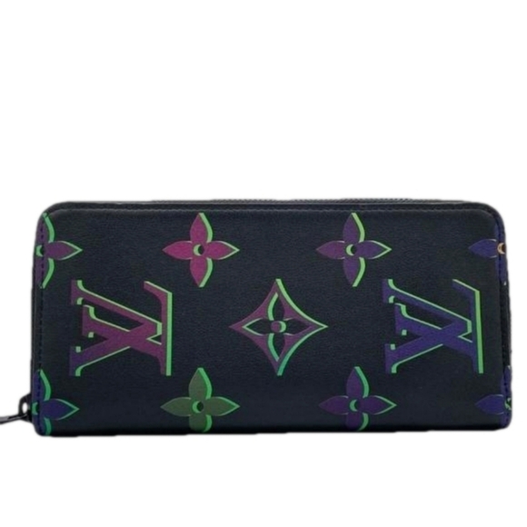 Authentic Louis Vuitton Monogram Spotlight Vertical Zippy Wallet Long  - Picture 1 of 9